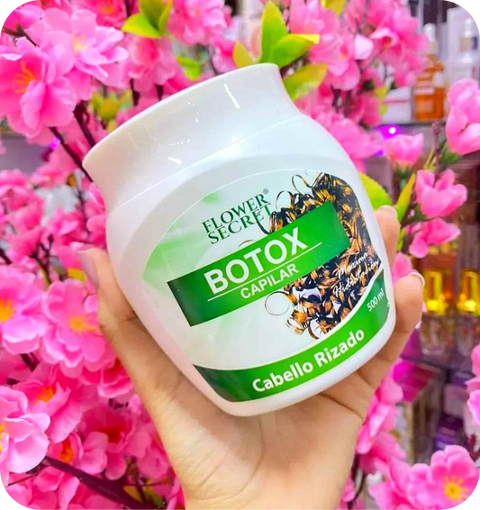 NUEVO BOTOX CAPILAR FLOWER SECRET 500ML (BAÑO DE SEDA)